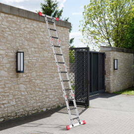 AMHANCIBLE EBAL01RD Red Multi-Purpose Folding Ladder